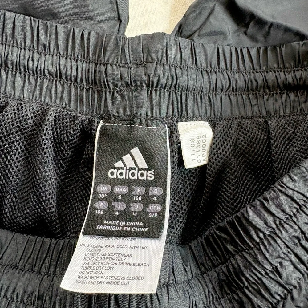 Adidas Mens Black Track Pants - Picture 4 of 5